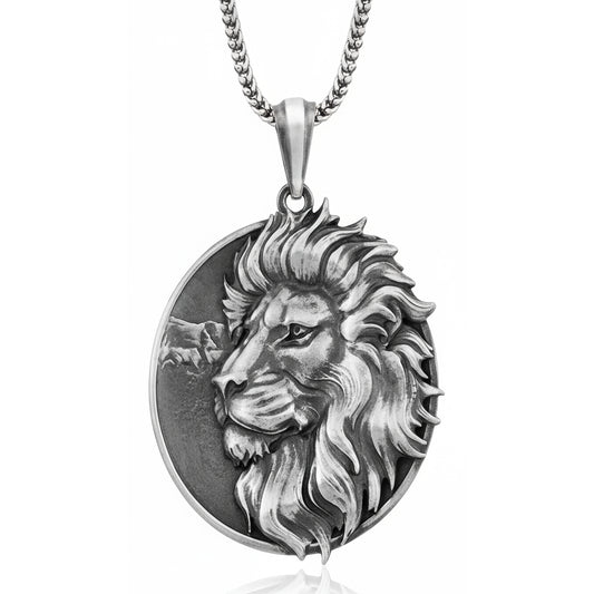 Leander High School Exclusive Mascot Pendant (Lions) –Sterling Silver 925