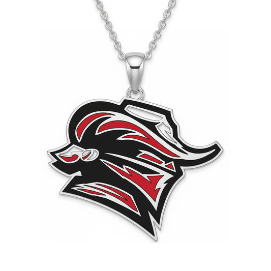 Rouse High School Exclusive Mascot Pendant (Raiders)-Sterling Silver 925