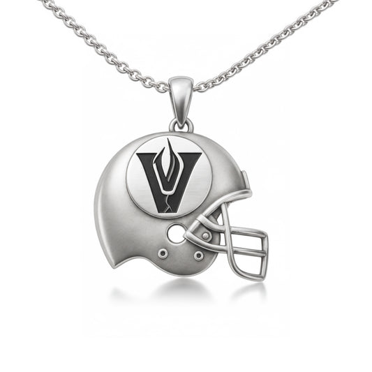 Vandegrift High School Helmet Pendant (Vipers) – Sterling Silver 925