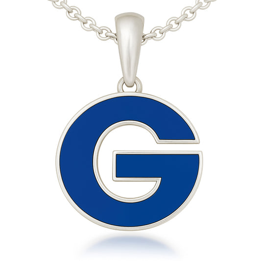 Georgetown High School “G” Logo Pendant (Eagles)-Sterling Silver 925