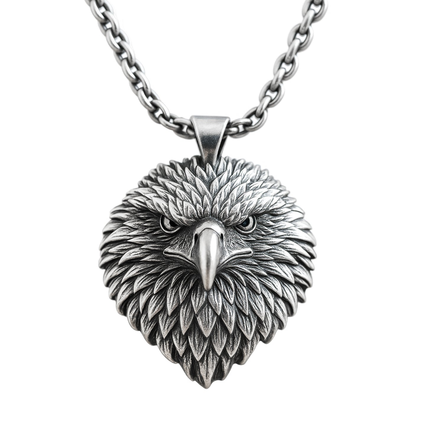 Georgetown High School Exclusive Mascot Pendant (Eagles) –Sterling Silver 925