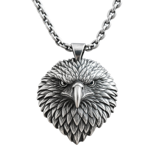 Georgetown High School Exclusive Mascot Pendant (Eagles) –Sterling Silver 925