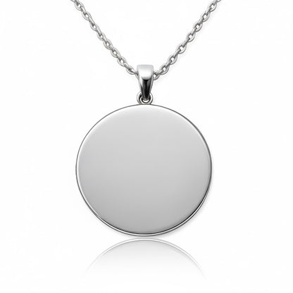 East View High School “EV” Logo Circle Pendant (Patriots)
