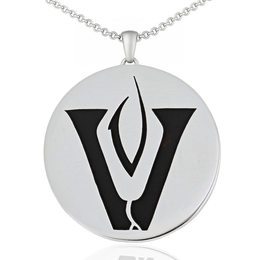 Vandegrift High School Pendant (Vipers) – Round “V” Logo Design