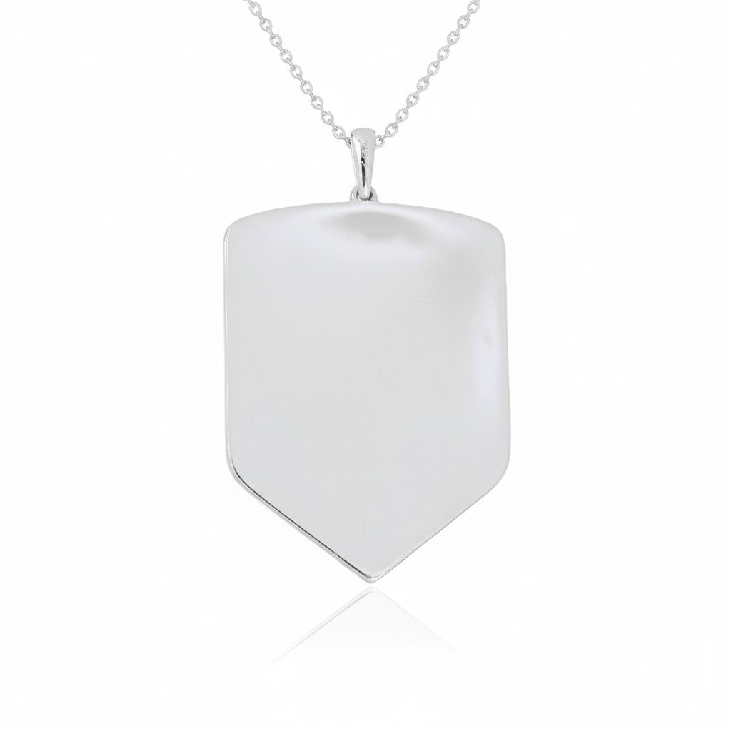 Cedar Park High School Soccer Shields Pendant (Timberwolves) – Sterling Silver 925