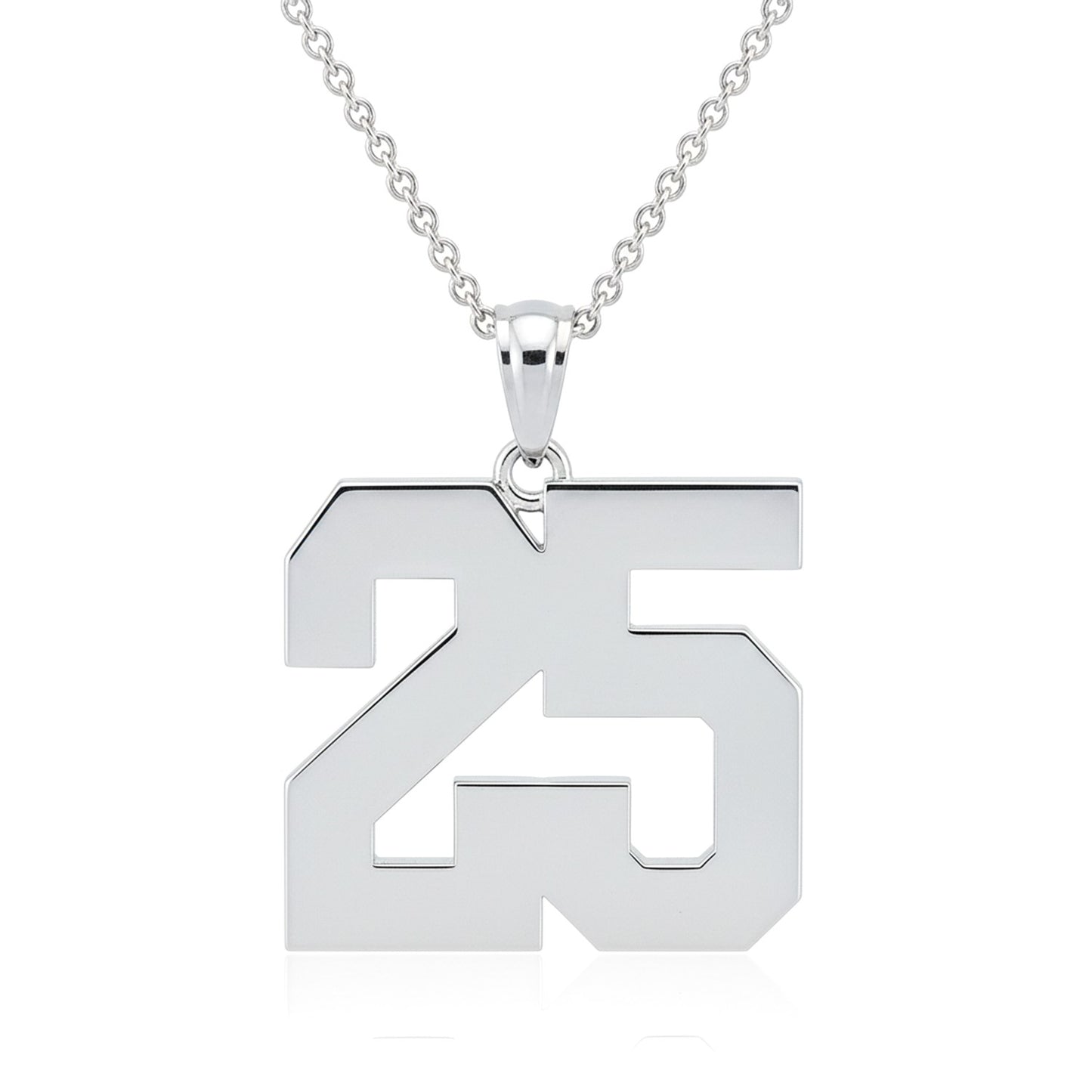 Jersey No.“25” Pendant – Sports/Custom Design