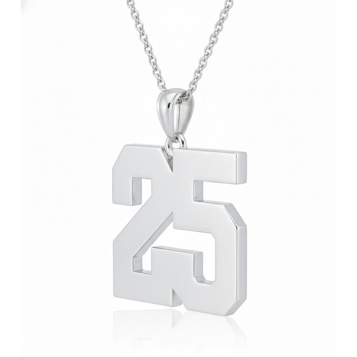 Jersey No.“25” Pendant – Sports/Custom Design