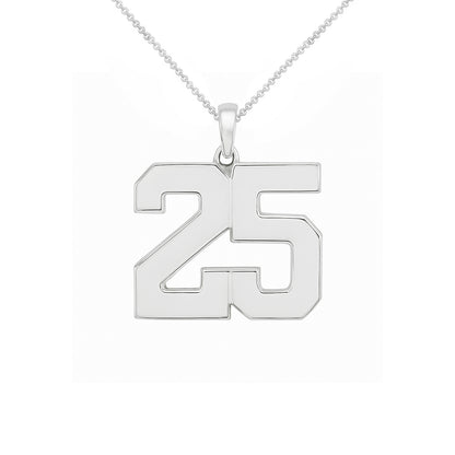 Jersey No.“25” Pendant – Sports/Custom Design