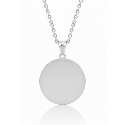 Softball Ball Pendant with Red Stitch Enamel