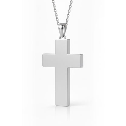 Basketball Pendant – Cross Design with Enamel