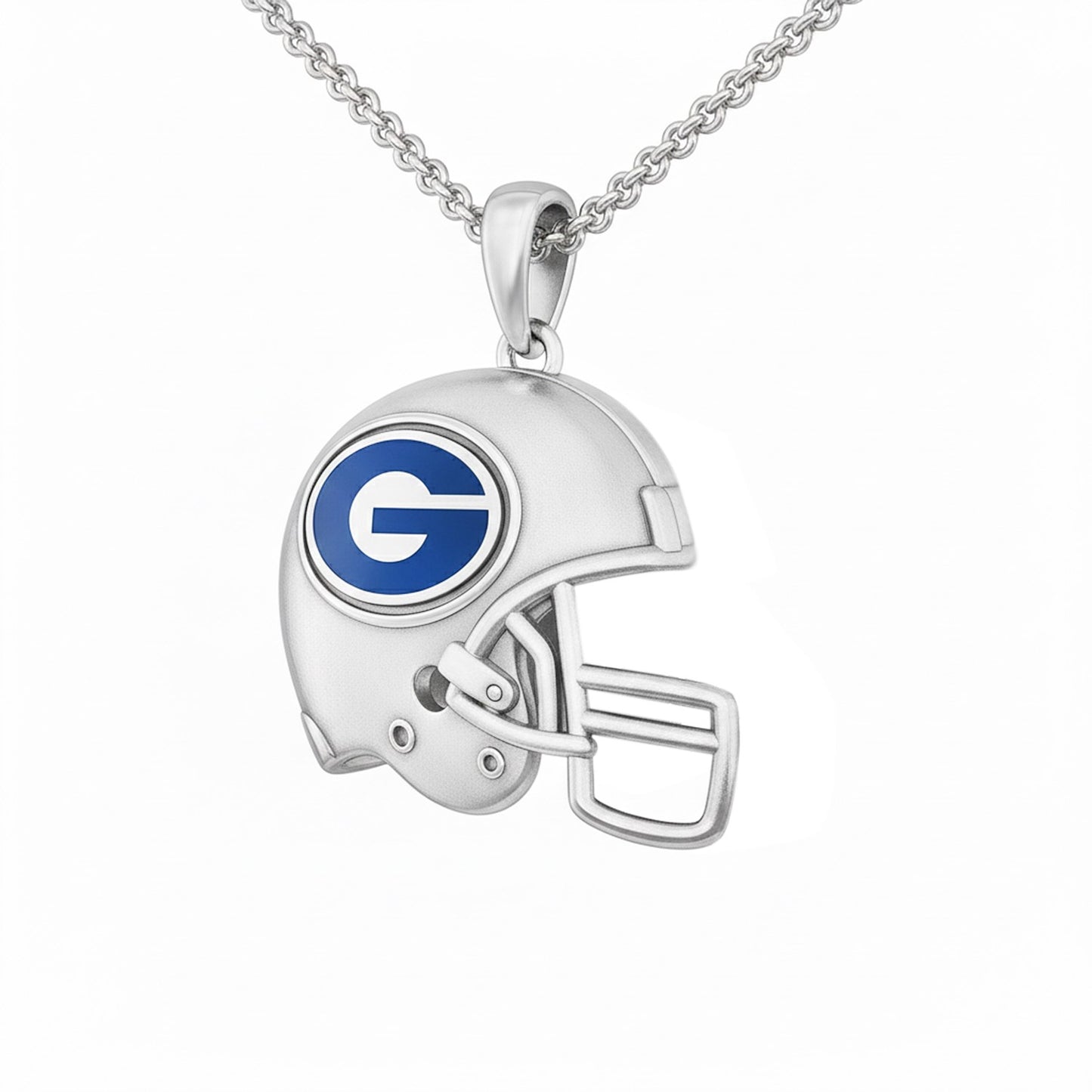 Georgetown High School Helmet bold “G” Logo Pendant (Eagles)