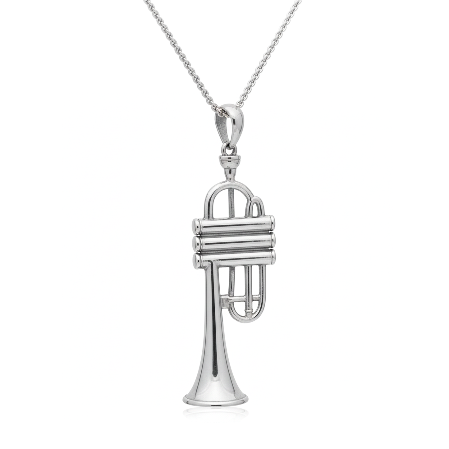 Wear Your Passion: Musician's Trumpet Pendant