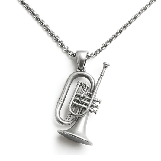 Musical Instrument Pendant – Trumpet Design