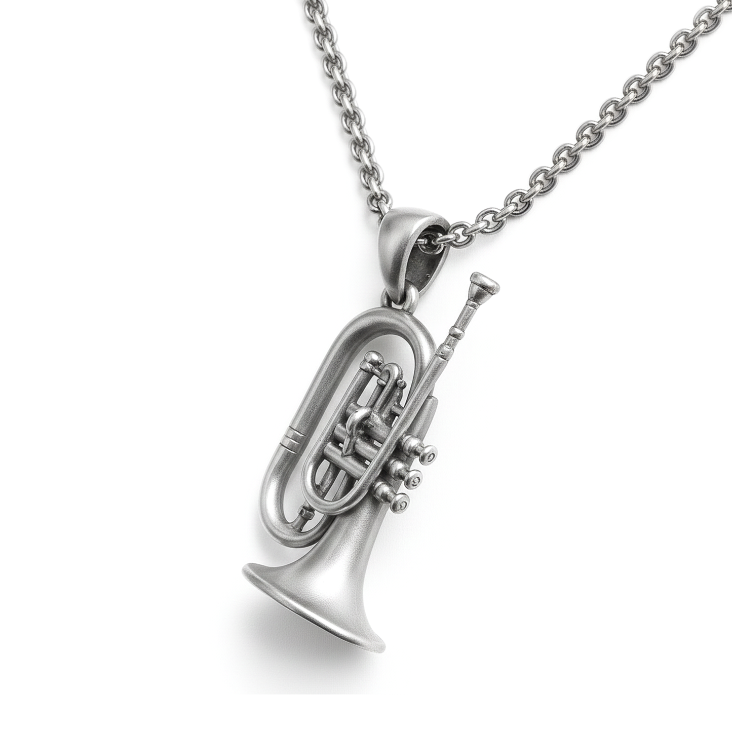Musical Instrument Pendant – Trumpet Design