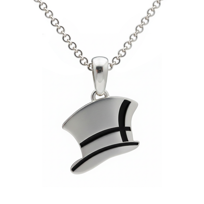 Top Hat Pendant - Music Lover