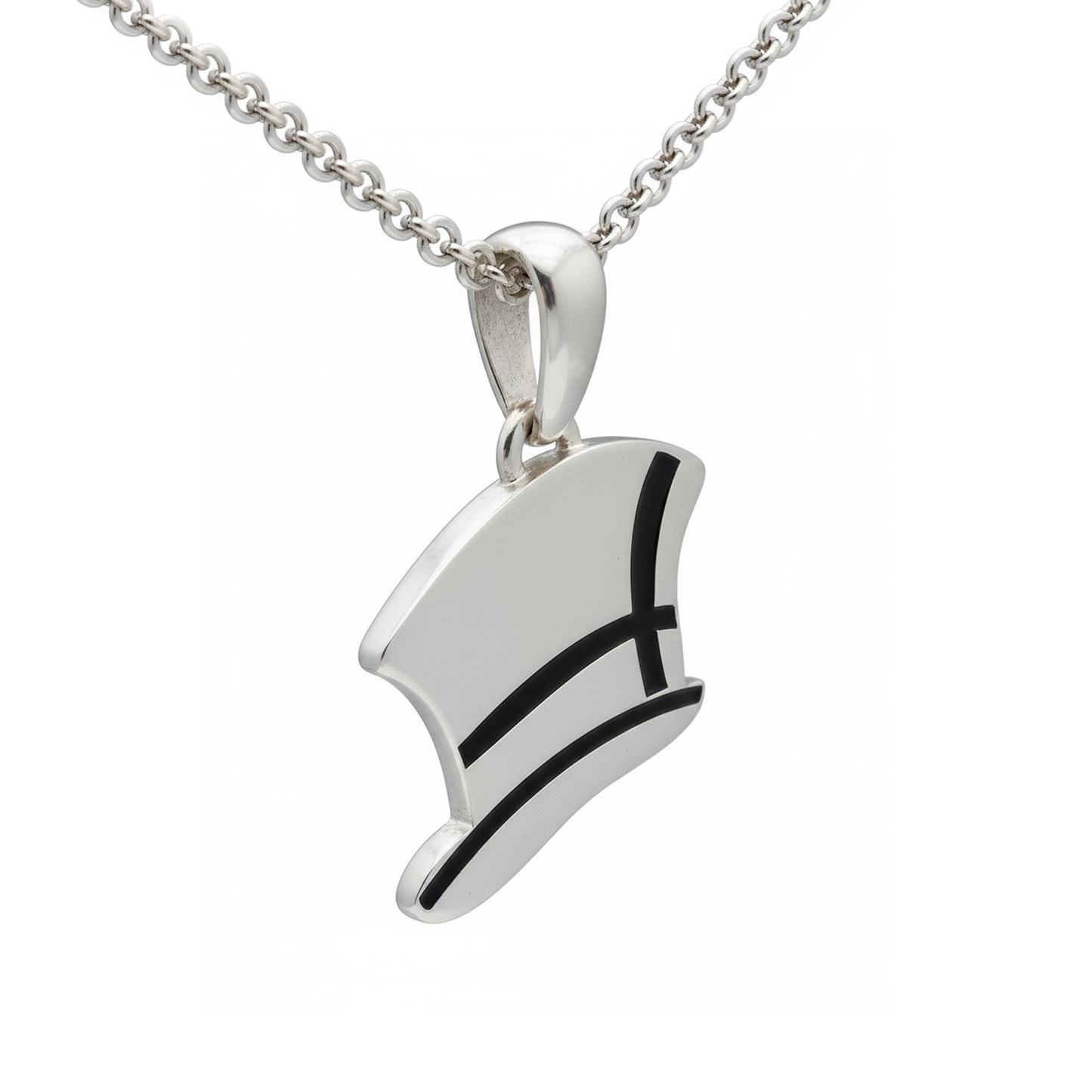 Top Hat Pendant - Music Lover