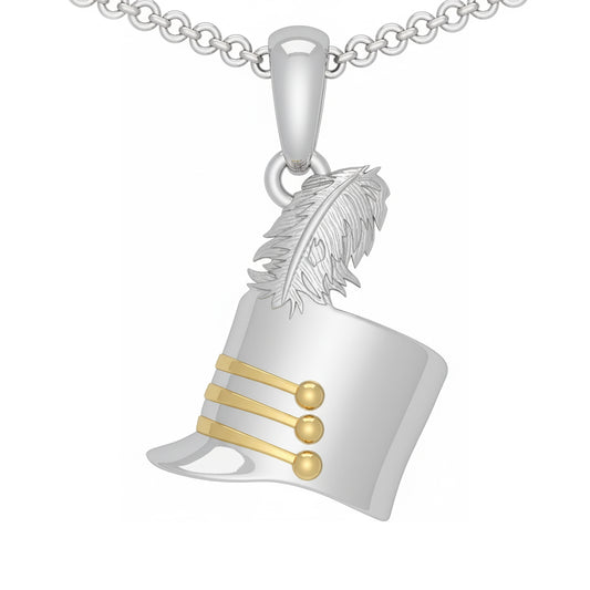 Marching Top Hat Pendant - Music Lover