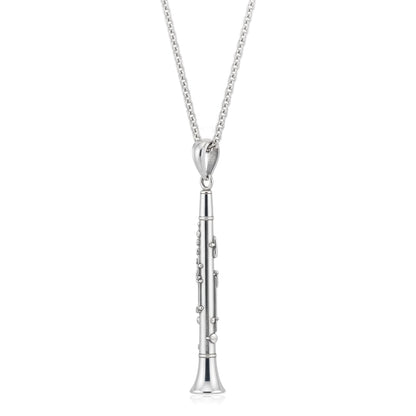 Clarinet Instrument Pendant - Music Lover