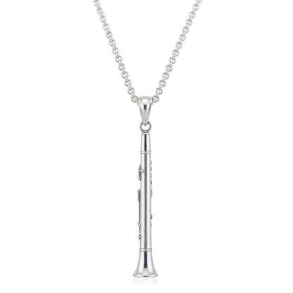 Clarinet Instrument Pendant - Music Lover