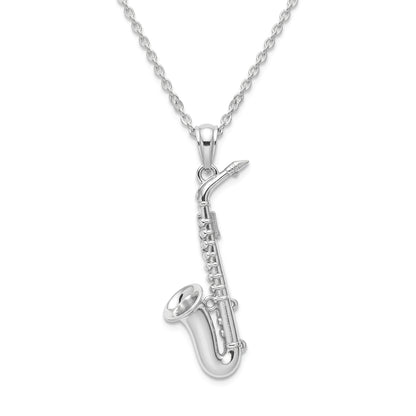 Jazz Saxophone Instrument Pendant -Music Lover