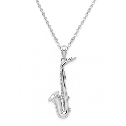 Jazz Saxophone Instrument Pendant -Music Lover