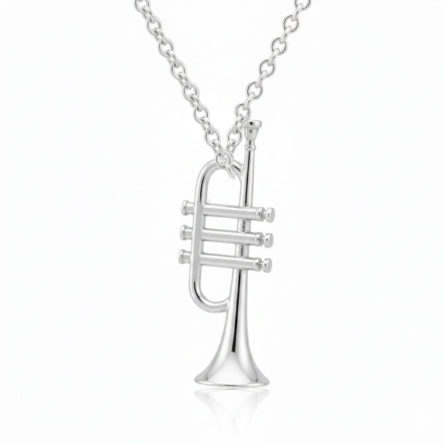 Trumpet Instrument Pendant - Music Lover