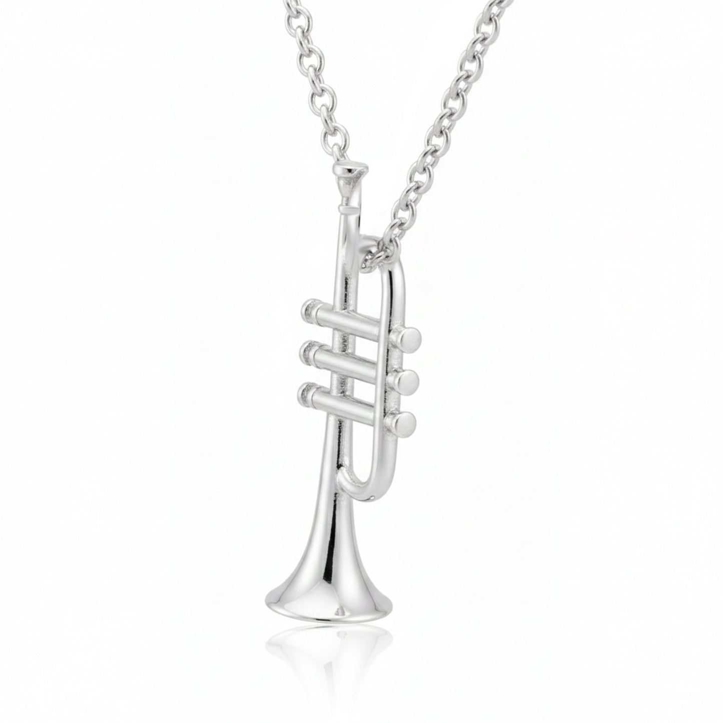 Trumpet Instrument Pendant - Music Lover