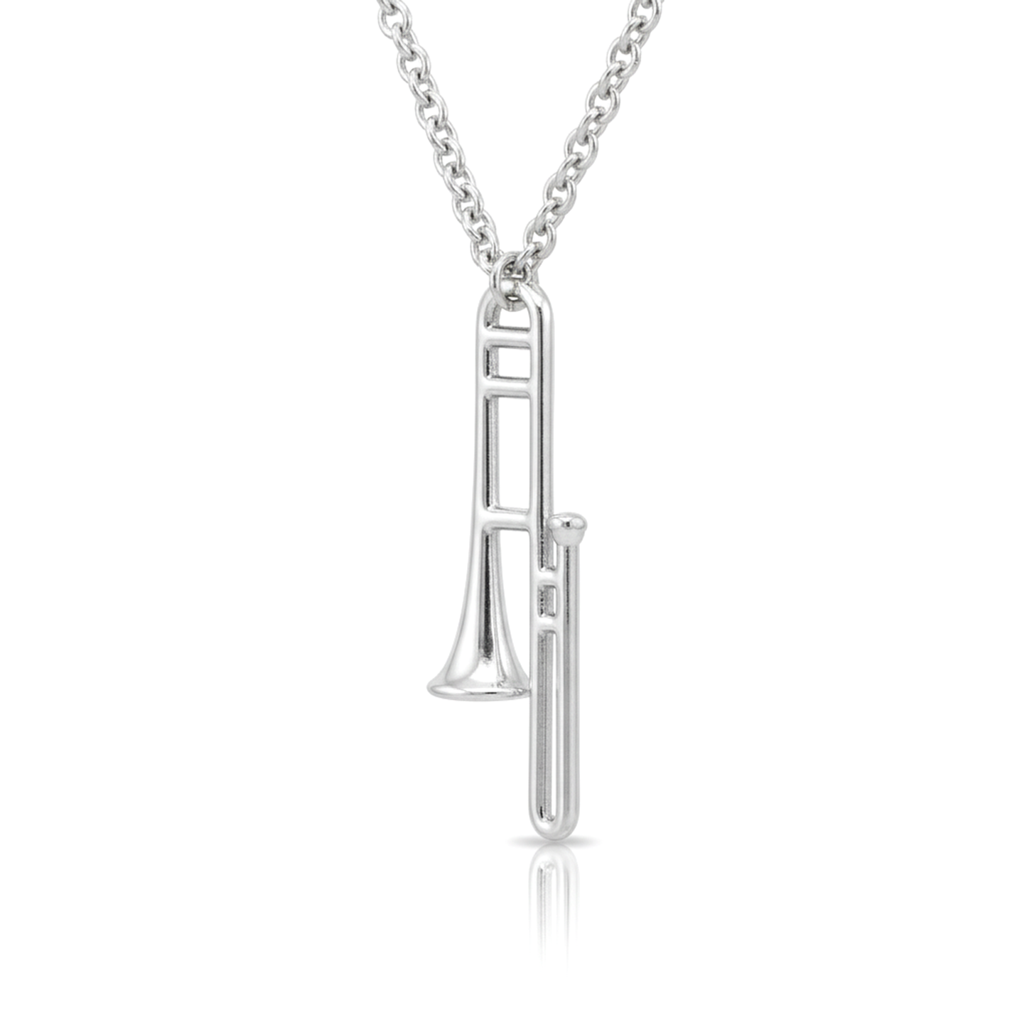 Music Instrument Trombone Pendant - Music Lover