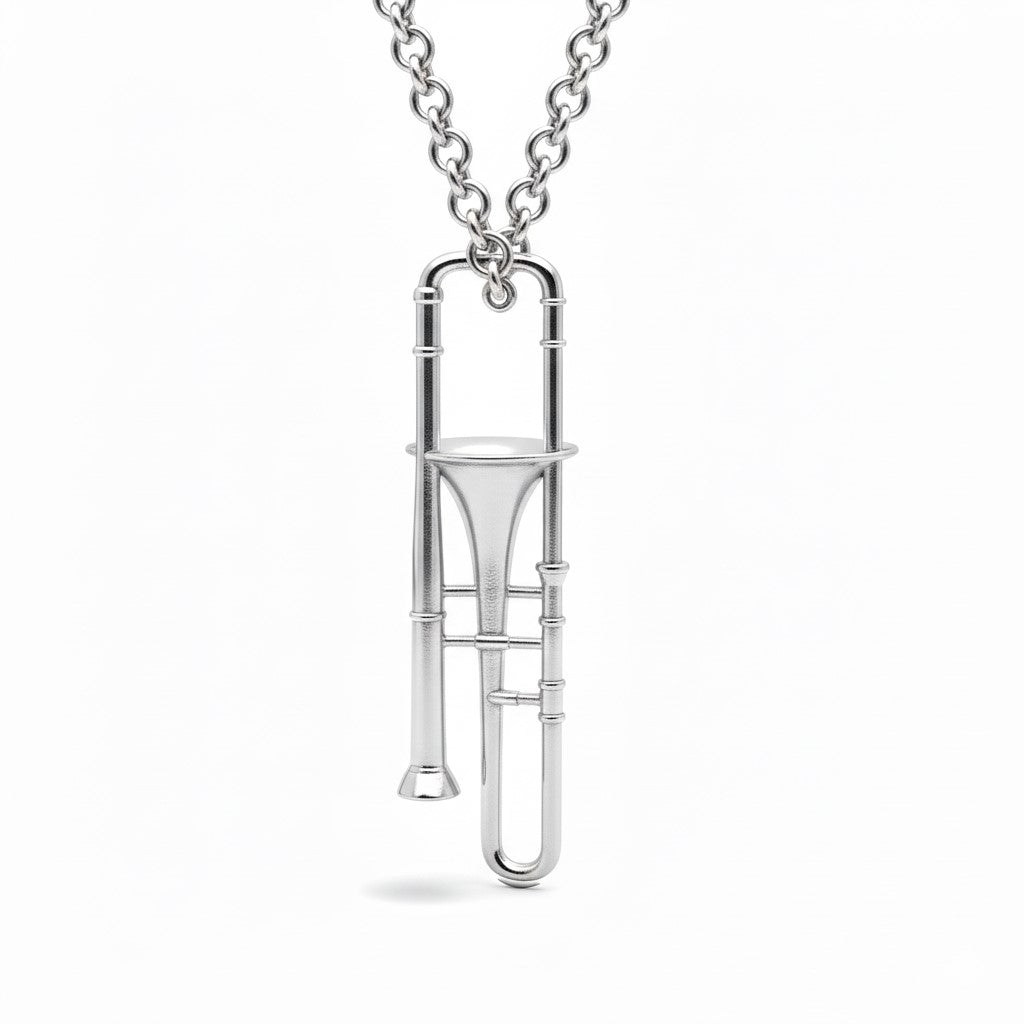Trombone Musical instrument Pendant – Music Lover