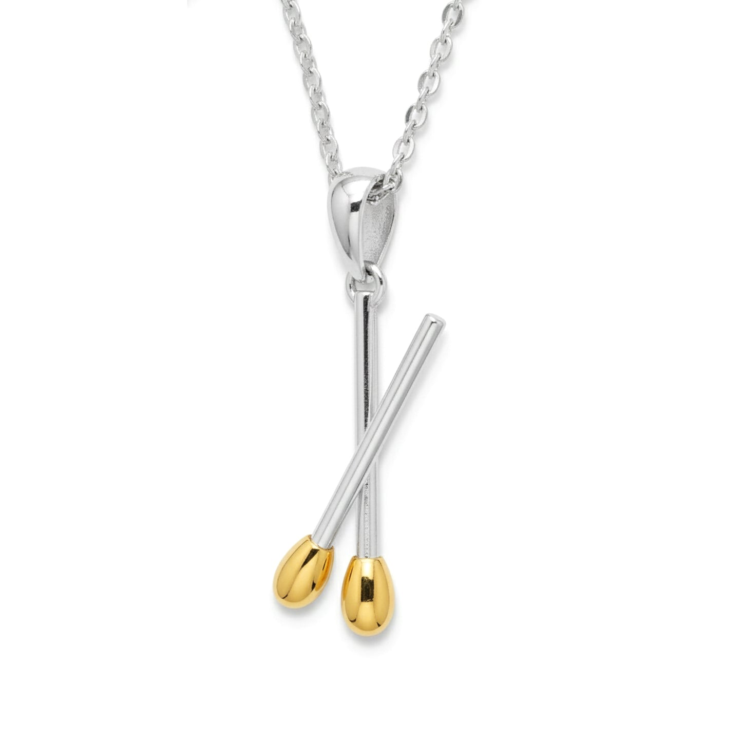 Elegant Drum Mallet Pendant: Music Lovers