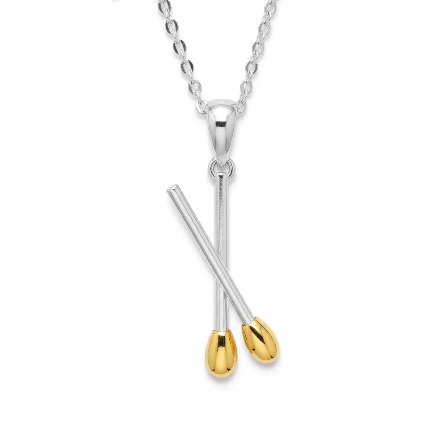 Elegant Drum Mallet Pendant: Music Lovers