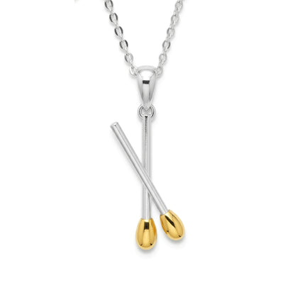 Elegant Drum Mallet Pendant: Music Lovers