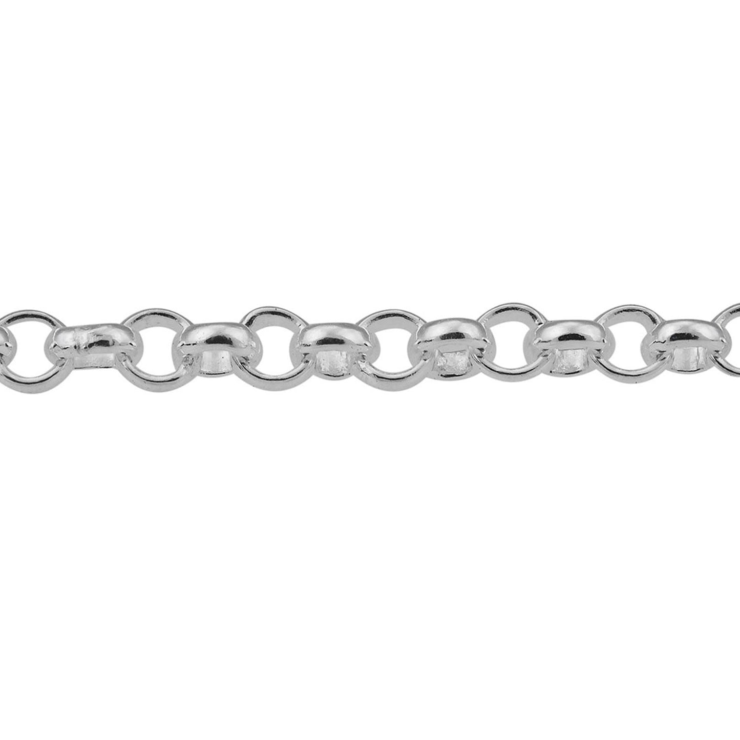 Rolo Chain Necklace - (M/R004) – Simple & Sleek Design in 925 Sterling Silver