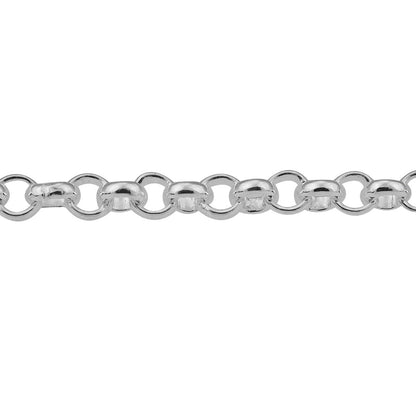 Rolo Chain Necklace - (M/R004) – Simple & Sleek Design in 925 Sterling Silver